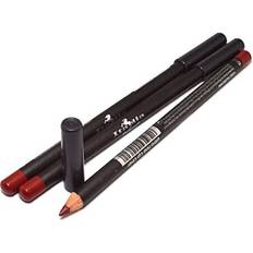 Italia Deluxe 3 Pcs x Italia Deluxe 1062 Aubrun ] Ultra Fine Lip liner Pencil Lipliner Set Free Zipper Bag
