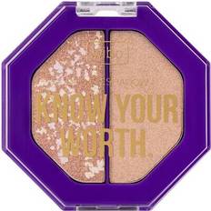 Wibo 5905309902848 know your worth duo eyeshadow cienie do powiek 3 selfish 5g wibo