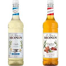 Monin Premium Vanilla Sugar Free Syrup 1 Premium Gingerbread Syrup 100cl