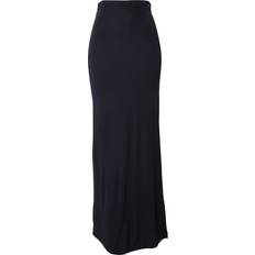 Rayon Röcke Calvin Klein Straight Rayon Maxi Skirt Black