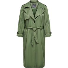 Only Carchloe Trenchcoat - Four Leaf Clover