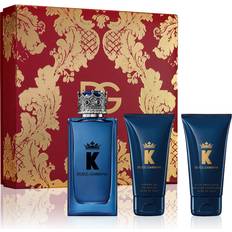 Dolce & Gabbana Men Gift Boxes Dolce & Gabbana K Gift Set EdP 100ml + After Shave Balm 50ml + Shower Gel 50ml