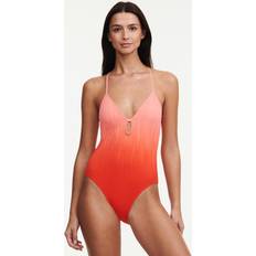 Chantelle Swimwear Chantelle Pulp Swimsuit - Orange Tie Dye