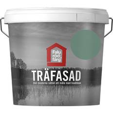 Falu Rödfärg Grön - Utomhusfärger Målarfärg Falu Rödfärg TRÄFASAD Träfasadsfärg Grön 5L