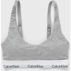 Femme - Gris Soutiens-gorge Calvin Klein Lightly Lined Bralette Grey Female