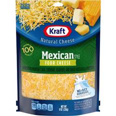 Kraft Mexican Style Four Cheese Blend Shredded Cheese 8oz