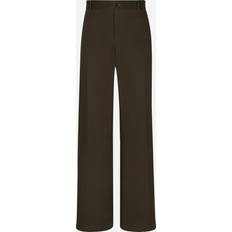 Dolce & Gabbana Men Clothing Dolce & Gabbana Tailored Cotton Trousers For Men