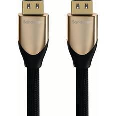 Hdmi 2.1 cable Sandstrøm Gold HDMI 2.1 - HDMI 2.1 M-M 1m