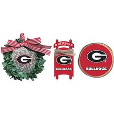 The Memory Company Georgia Bulldogs Three-Pack Wreath, Circle