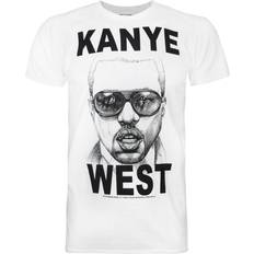 Amplified Mens Mercy Kanye West T-Shirt - Blanc/Multicolore/Noir