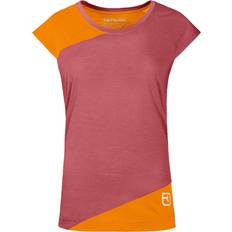 Gehen & Wandern - Rot Oberteile Ortovox Damen Tec T-Shirt rosa