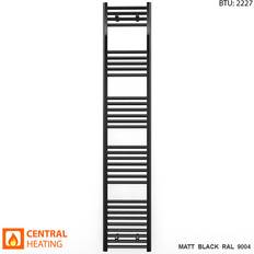 Heated Towel Rails Myhomeware 300 1800mm High Matt Black
