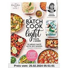 Livres Je batch cook light toute l'année