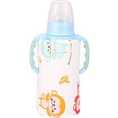 Zerodis USB Baby Bottle Warmer, Portable Travel Infant Baby Constant Temperature Milk Warmer Feeding Bottle Warmer Heater Monkey