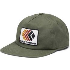 Black Diamond Hombre Ropa Black Diamond Gorra Washed Verde Oscuro Blanco - Green/White