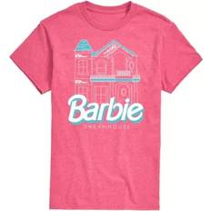 Clothing Novelty Barbie Men's Dreamhouse Graphic T-Shirt, Pink