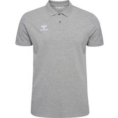 Hummel Herre Polotrøjer Hummel Poloshirt HmlGO Grå Herre