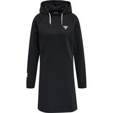 Hummel Dresses Hummel Women's Hooded Sweatshirt Dress - Noir