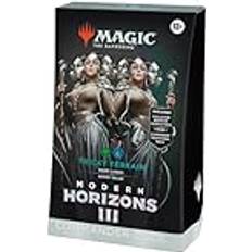 Magic: The Gathering Modern Horizons 3 Tricky Terrain Commander Deck (100-Card Deck, 2-Card Collector Booster Sample Pack Accessories)