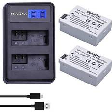 DuraPro DuraPro 2Pcs LP-E8 Battery + USB Dual Charger LP-E8; Canon EOS 550D, EOS