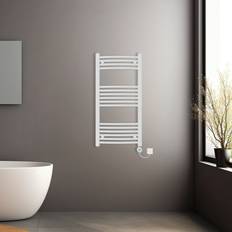 Heated Towel Rails NRG White, 1000x500mm Pre-filled