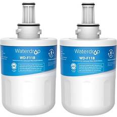 Waterdrop DA29-00003G Fridge Filter, Compatible with Samsung Aqua Pure Plus DA29-00003G DA29-00003B DA97-06317A DA61-00159A HAFCU1/XAA HAFI