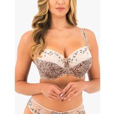 Léopard Soutiens-gorge Fantasie Soutien Gorge Emboitant - Blanc/Marron Multicolore