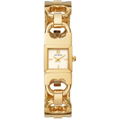 Tory Burch Double T-Link Gold-Tone Bracelet 22mm Multicolor