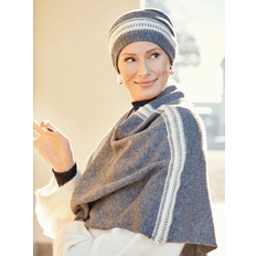 Brun - Dame Ponchos & Kapper Christine Headwear Poncho Brown Harmony