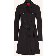 HUGO Trenchcoat MAKARAS SCHWARZ