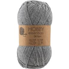 Filati e Forniture per Lavori a Maglia Pepco Hobby Essentials Knitting DK Yarn 50g, Pastel Grey