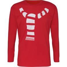 Accessoires Scarf Long Sleeve T-Shirt Red