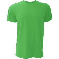 Canvas - Unisex Tops Canvas Jersey Crew Neck T-Shirt Short Sleeve T-Shirt Green