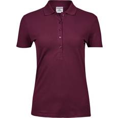 Tee jays Luxury Stretch dame polo T-shirt, Wine