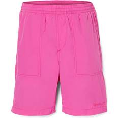 Timberland Herren Shorts Timberland Packbare, Schnelltrocknende Shorts Für Herren In Pink Pink, Größe Pink