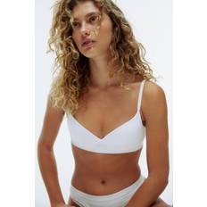 Jersey Bras H&M Ladies White Seamless super push-up bra