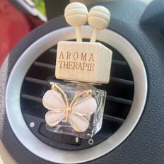 1pc Butterfly Decor Car Air Outlet Perfume Bottle