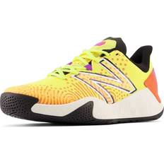 Racket Sport Shoes New Balance Women's Fresh Foam X Lav V2 Hard Court Tennis Shoe, Cosmic Pineapple/Cosmic Rose