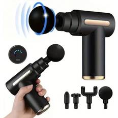 Massage muscle gun Shein 1pc Massage Gun, Deep Tissue Muscle Handheld Percussion Massager For Body, Back And Neck Pain, Ultra Compact Elegant Design, Powered By High Torque,Va
