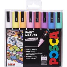 Uni Posca PC-5M Pastel Colours 8 Pack