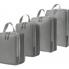 Resväskor Shein 4-Piece Compression Storage Bag, Travel Storage Bag With Pocket, Expandable Advanced Storage Essential For