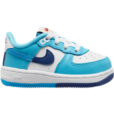 Nike Force 1 LV8 2 TD - White/Deep Royal Blue/Baltic Blue/Light Photo Blue