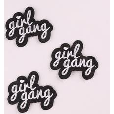 Shein 3pcs Letter Embroidered Iron-on Patch