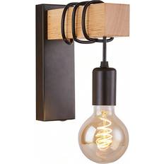 Shein Retro Wood Wall E27 Modern Minimalist Stair Väggarmatur
