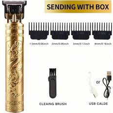 Mens trimmer Shein T9 Men's Hair Clippers And Trimmers Cordless Hair Clippers For Guide Comb, Beard