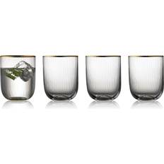 Lyngby Palermo Gold Verre 35cl 4pcs