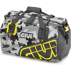 Grey Motorcycle Bags Givi Easy-T Waterproof Gear Bag - Black/Grey/Neon-Yellow