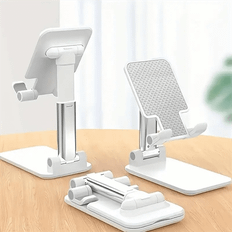 Shein 1pc Desk Mobile Phone Holder Stand For IPhone IPad Adjustable Desktop Tablet Holder Universal Table Cell Phone Stand