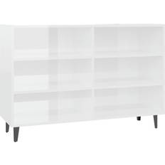 Tablero de partículas Aparadores vidaXL 806040 White Aparador 103.5x70cm