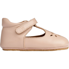 Wheat Adele Mary Jane Indoor Shoes - Beige Rose